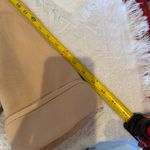 Talbots Grace Fit Double Breasted Blazer Jacket Cotton Silk Khaki Tan size 8 Photo 11