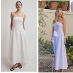 Favorite Daughter The Favorite Linen Dress in White Size 8 Photo 1