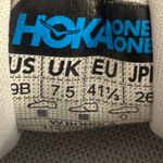 Hoka  White Bondi 8 Running Shoes - SIZE WOMEN 9 Photo 8