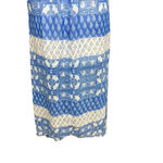 Show Me Your Mumu Hey You Back Dress Teacups Tulips Blue White Size Small Photo 9