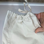 Old Navy Cream Cargo Barrel Pants Size XL High Rise Utility Parachute Jogger Photo 6