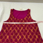 Anthropologie  Lace Boho Neon Top size xs‎ Photo 3