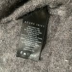 Azure  Skies Gray Cashmere Blend Open Front Cardigan XS Photo 3