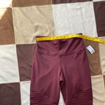 Old Navy  Maroon High-Rise Leggings Photo 2