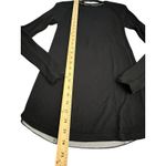 Lululemon Be Bold Backbend Sweater Small Cashmere Blend Long Sleeve Black #EE7-6 Photo 5