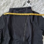 Charlie Paige  Black long sleeve zip up Women’s Jacket size S/M Photo 5