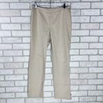Lafayette 148 New York Blecker Cotton Blend Pants in Khaki Size 6 Photo 2