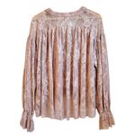 Buckle Gimmicks Shirt Women Small Pink Mauve Lace Medieval Princess Fairy Puffy Photo 2
