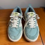 Vans  Ultrarange Vr3 Cush Trellis Teal White Suede Comfort Sneaker W7.5 Photo 3