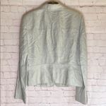 Loft  Ann Taylor Women's Light Gray Blazer Jacket Woman’s Size‎ 14 Photo 2