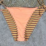 Aerie Cheeky Side Tie Retro Stripe Bikini Bottom Size XL Photo 4