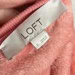 Loft  • Pink Plush Faux Fur Heart Sweatshirt Photo 6
