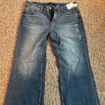 Aeropostale  Classic Blue Wide Leg Jeans Photo 0