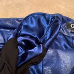 G by Giuliana Two Tone Moto Jacket Blue/Black Size Small NWT Photo 4