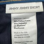 Paige  Jimmy Jimmy Dark Wash‎ Short Cuffed Denim Jean Shorts Size 25 Photo 7