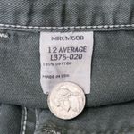 Wrangler Vintage 90s  Khaki Green Denim Shorts Photo 7