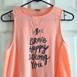 Champion C9  Peach Graphic Tank Top Size XS GUC #7988 Photo 2
