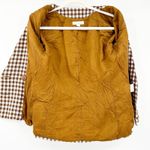 Ann Taylor Womens Vintage Career Academia Gingham Plaid Preppy Blazer Size 2 Photo 5