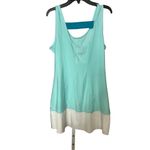 Head NWT  Athletic Tank Top MEDIUM Blue White Scoop Neck Running Training Fitness Photo 1