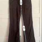 Citizens of Humanity  COH Sunset Drawstring Wide Leg Flare Jeans Gray Size 29 Photo 5