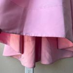 NEW Pinko Digimond‎ Pink Strapless Satin Pleated High Photo 5