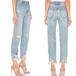 Free People  - Chewed Up Mid Rise Straight Leg Denim Jeans 25 Photo 1