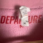 Departure Beverly Hills Pink Crewneck Graphic Long Sleeve Pullover Sweatshirt M Size M Photo 10