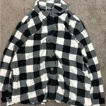 Eddie Bauer NWT black and‎ white  flannel Photo 0