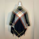 Sonoma Plaid Triangle Blanket Scarf Shawl | Fall Winter Wrap | One Size Photo 4