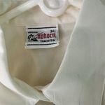 Alphorn Trachten Vintage Embroidered Floral Lace Trim Button Down Shirt Size 36 Size L Photo 5