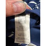 NipTuck Swim Tankini Top Blue White Striped Ruched Swimsuit Women's size 4 Photo 3