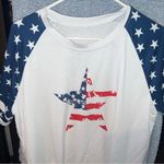 Women’s American Star Print Raglan T Photo 1