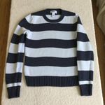 Old Navy Vintage Y2K Striped Sweater Blue - Sz Small Photo 0