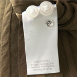 Everlane  The City Stripe Shirt Beech brown Sz 4 Photo 7