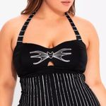 Disney Nightmare Before Christmas Jack Skellington Swimsuit Plus Size 4 Halter Photo 6