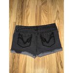 Rue 21  Womens Jean Shorts 9/10 Denim Cuffed‎ Y2K Diamond Button Stretch Photo 4