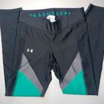 Under Armour  Women Compression 
Pants Mint Green/Gray/Black Size Small Photo 1