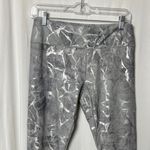 Soft Surroundings  Gray Marble Print 7/8 Leggings Size Small Petite Photo 1