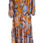 Anthropologie Abel the Label  Mango Magic Floral Printed Maxi Photo 1