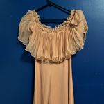 Vintage Tan Maxi Dress Photo 1