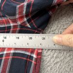 Loft  Puff Sleeve Plaid Button Up Shirt Casual Preppy Office Travel‎ Women's M Photo 6