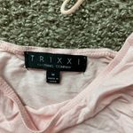 Trixxi Cropped Pink Tank Photo 1