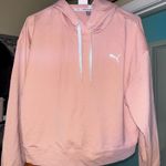 Puma  Pink Cropped Hoodie Size M. EUC Photo 0