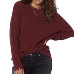 Pistola New Eve Distressed Crewneck Sweater Cherry Black Marl Size XL Photo 1
