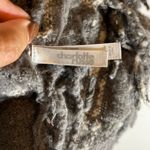 Charlotte Russe Infinity Knit Scarf. Gray/white Photo 3