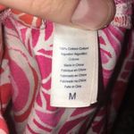 Oscar de la Renta Vintage  M pink & orange floral button down blouse Photo 3