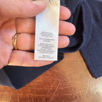 Juicy Couture Vintage  Navy Knit Size Small Open Back Cardigan Sweater Photo 9