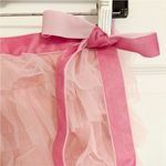 Japanese Kawaii Y2K Pastel Pink Velevt Bow Cottage Ballet Mini Tier Skirt Skorts Size XS Photo 3