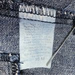 Lee Vintage 90s  Casuals Denim Maxi Skirt Size 10 Rigid Jean Skirt Medium Wash Photo 8