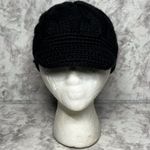 J.Crew Women’s  Wool Cable Knit Beanie Hat Black Photo 2